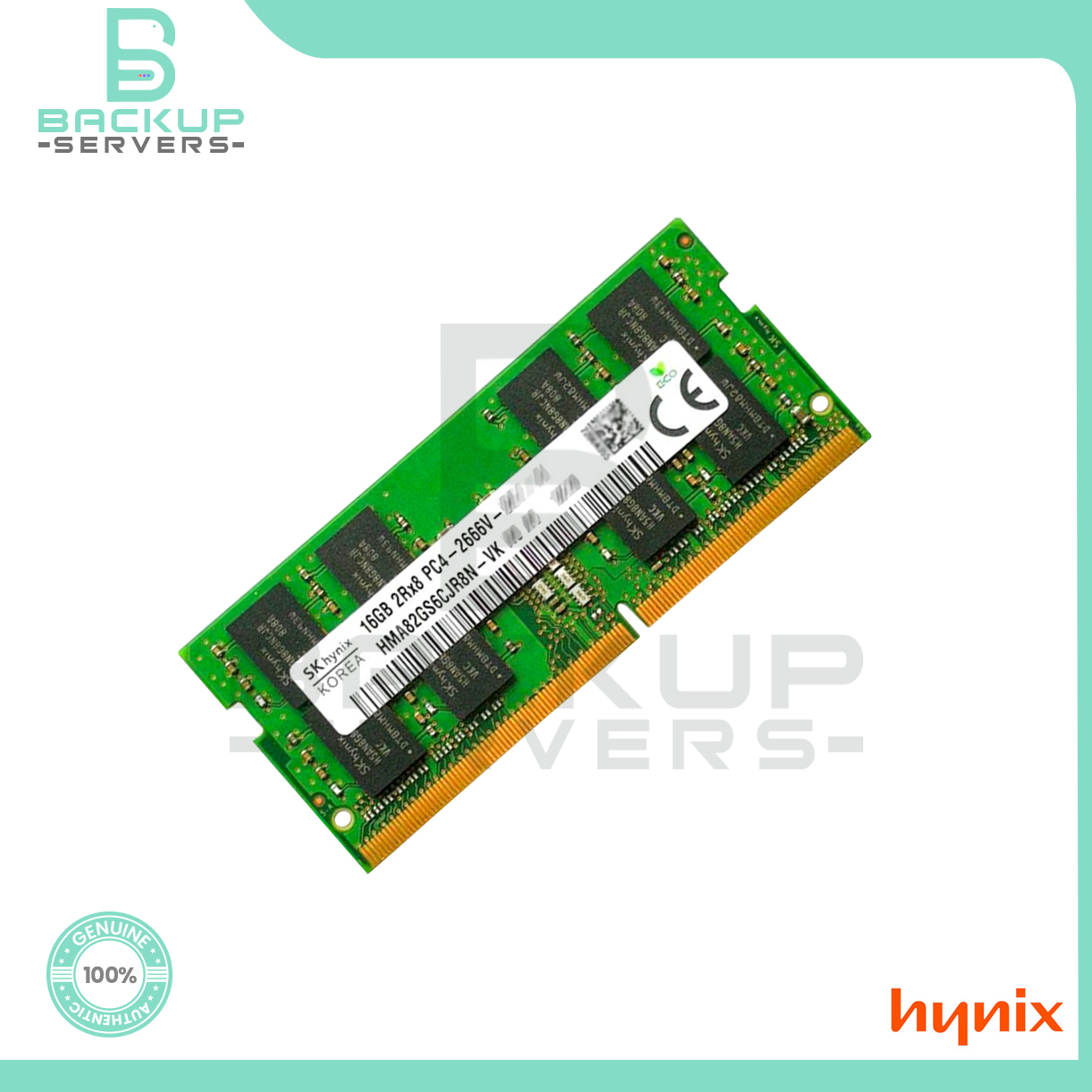 HMA82GS6CJR8N-VK Hynix 16GB DDR4-2666 PC4-21300 260-Pin 2Rx8